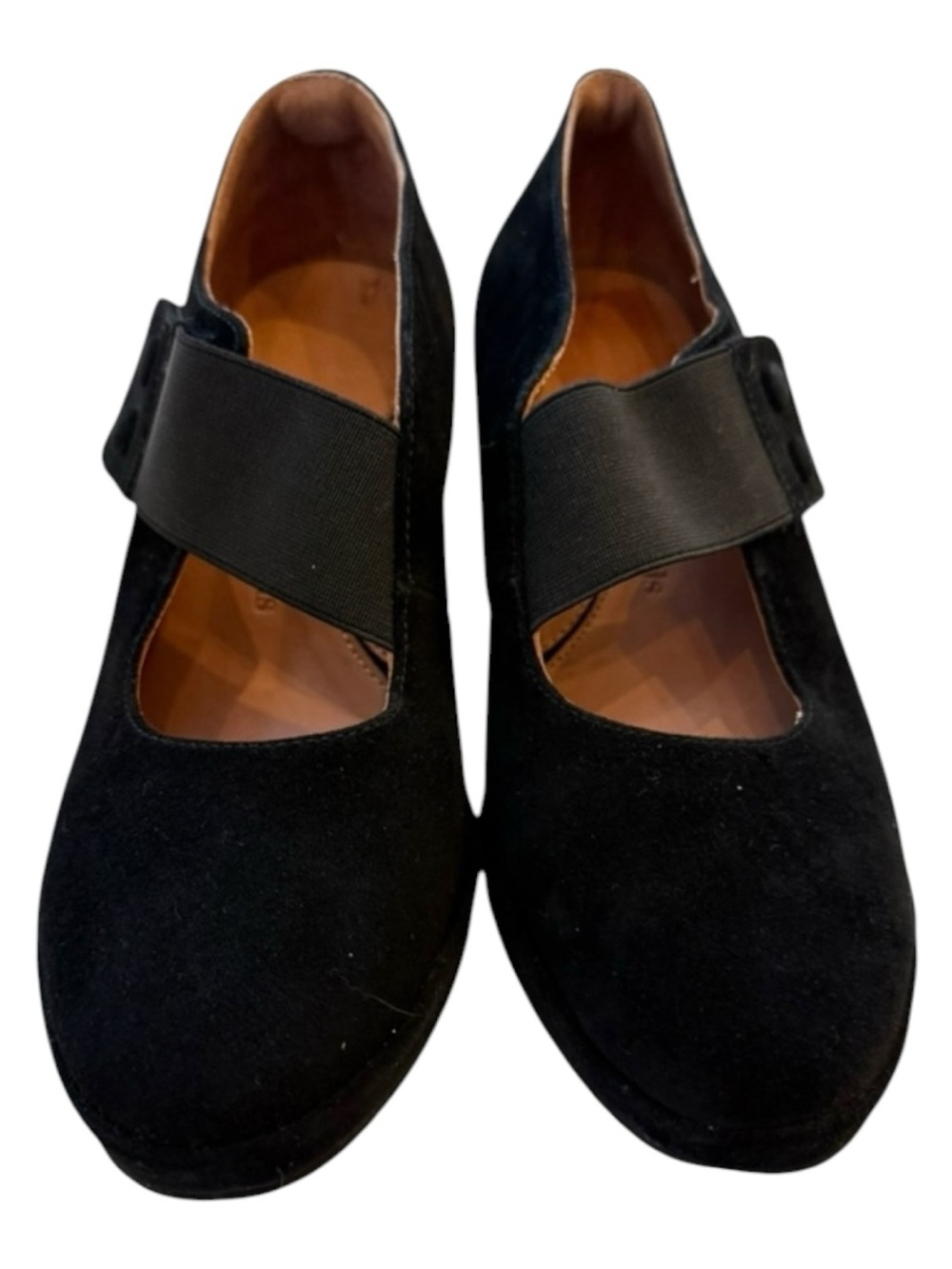 L'Amour Des Pieds black suede Oreana Suede Pumps, size 6.5 M - Picture 3 of 8